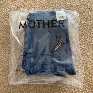 Mother Denim Lil Mid Rose Dazzler Ankle